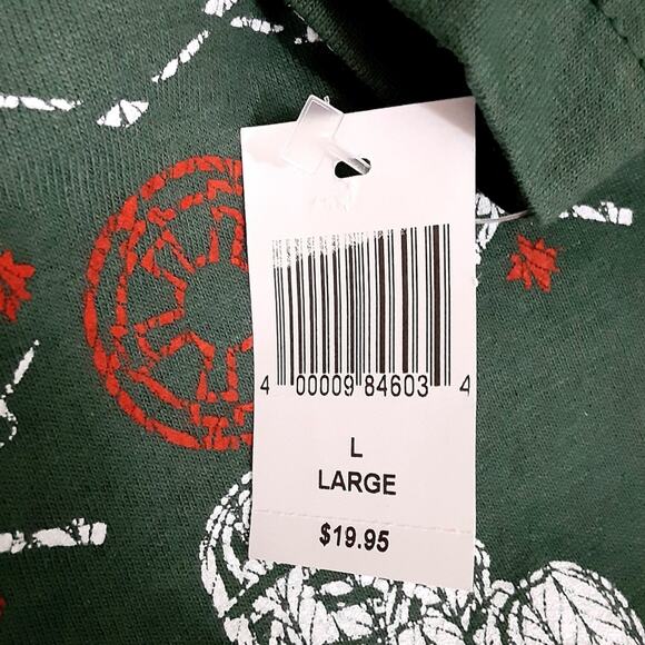 Disney Parks Star Wars Stormtrooper Holiday Sweater T Shirt Youth Size L NWT - Picture 10 of 10